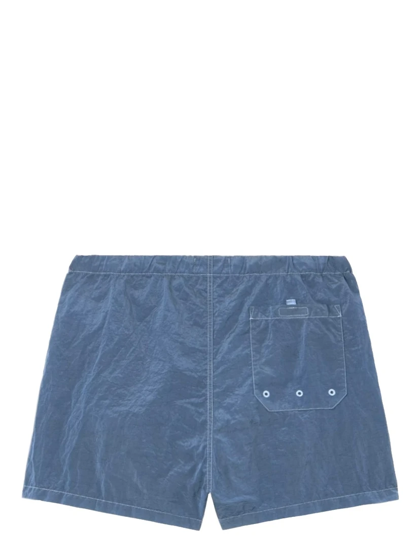 SWIMSUIT WITH LOGO PATCH