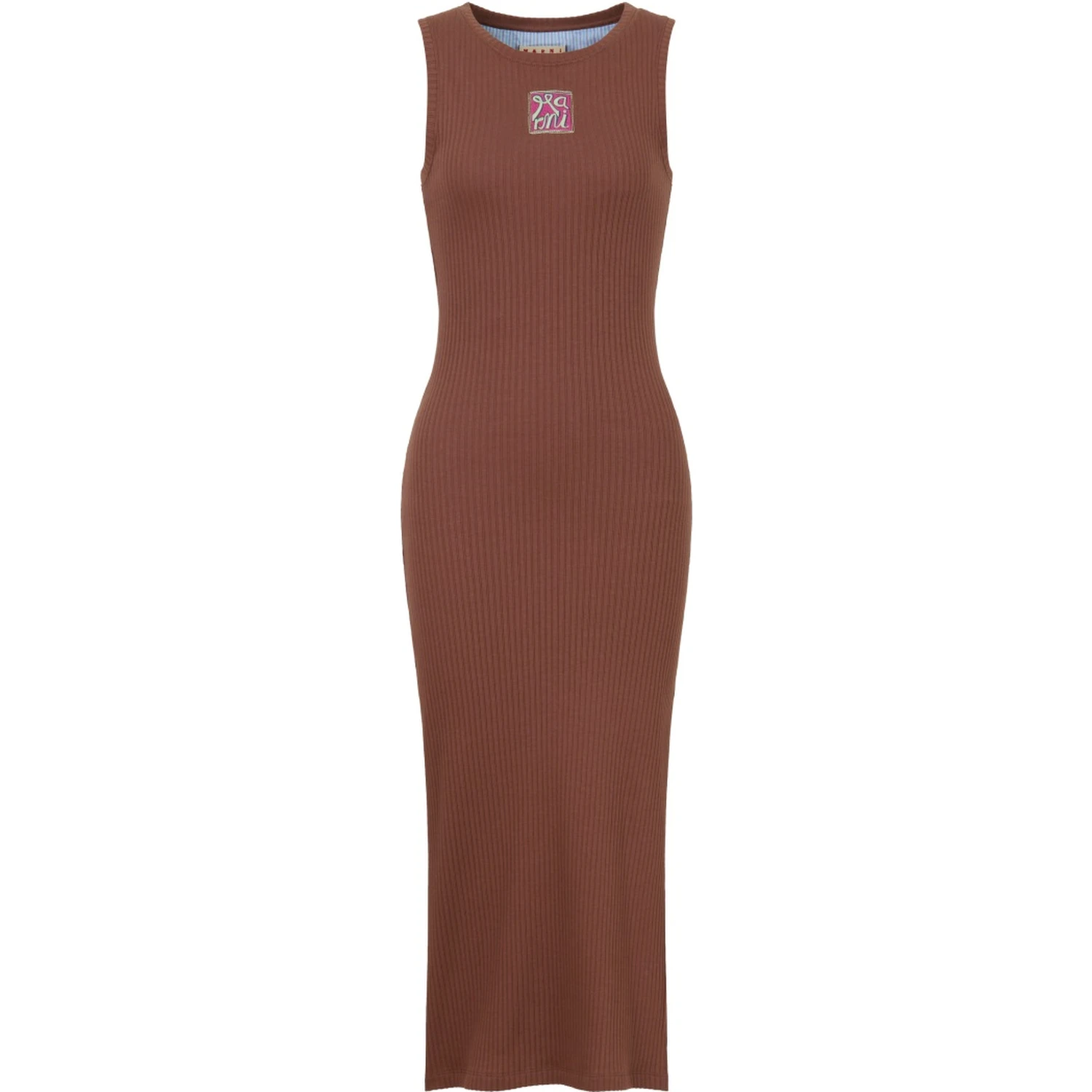 "MARNI FRAME" LOGO MIDI DRESS