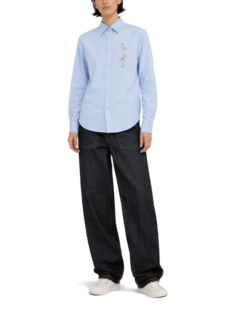 PRINTED COTTON POPLIN SHIRT alternative