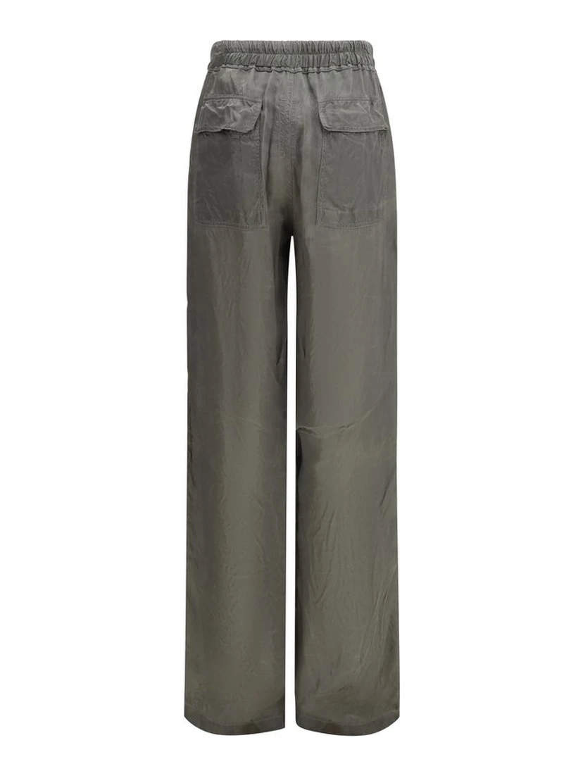 Gray Copper Casual Pants