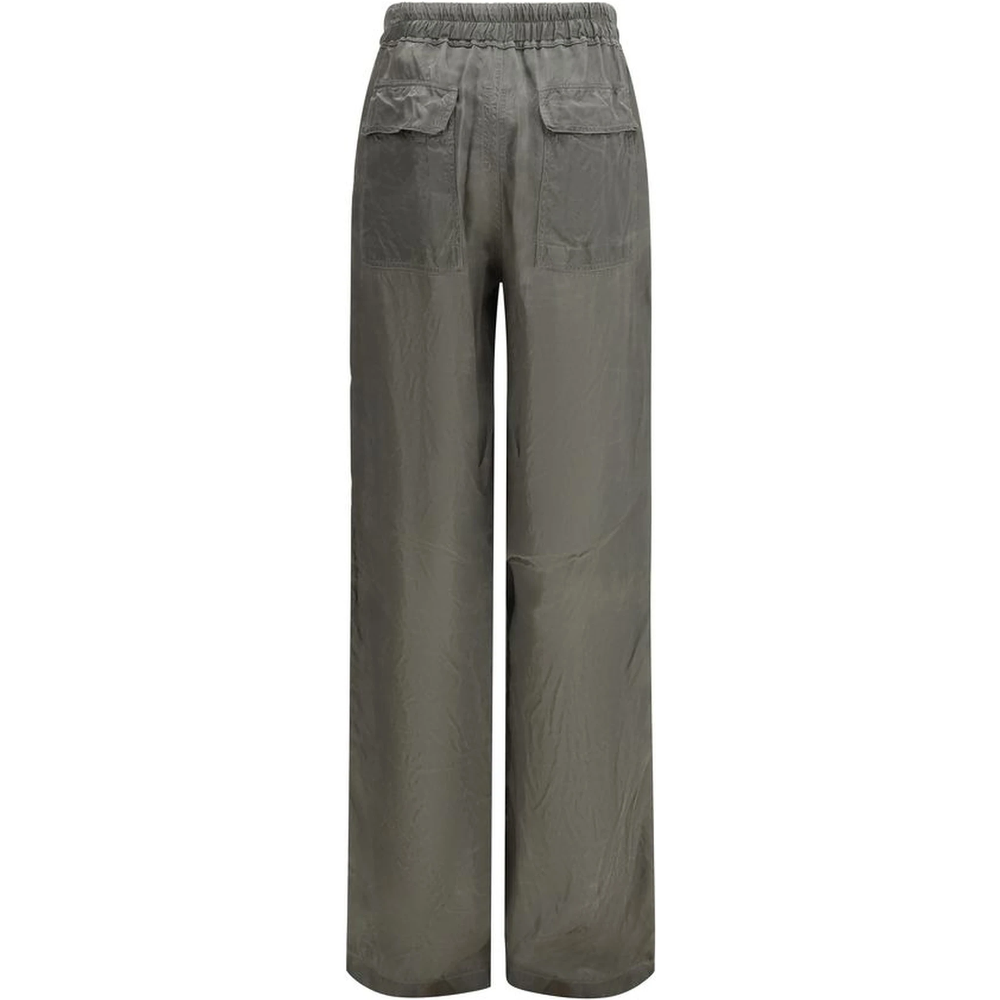 Gray Copper Casual Pants