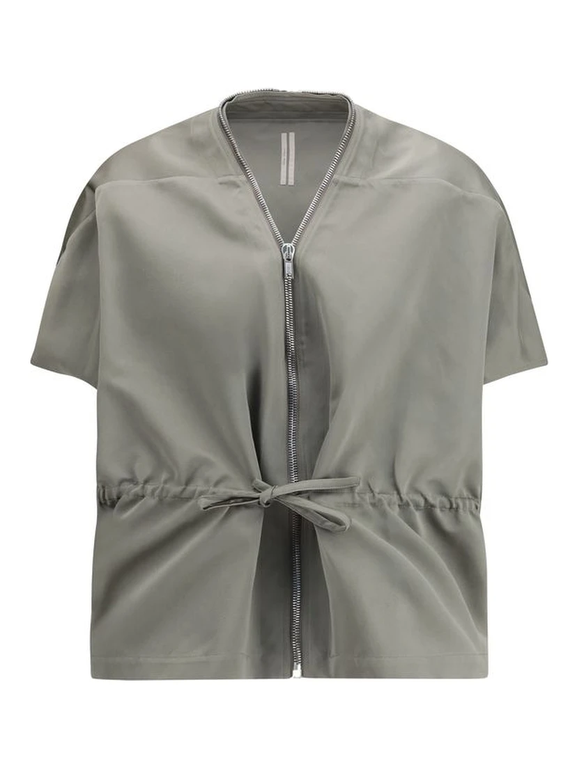 Bicolor Polyester Sleveless Jacket