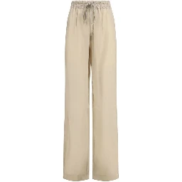 Beige Copper Casual Pants