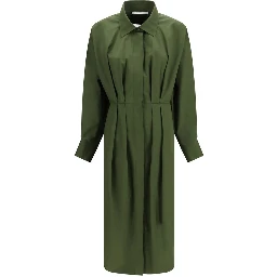 Bicolor Cotton Casual Dress