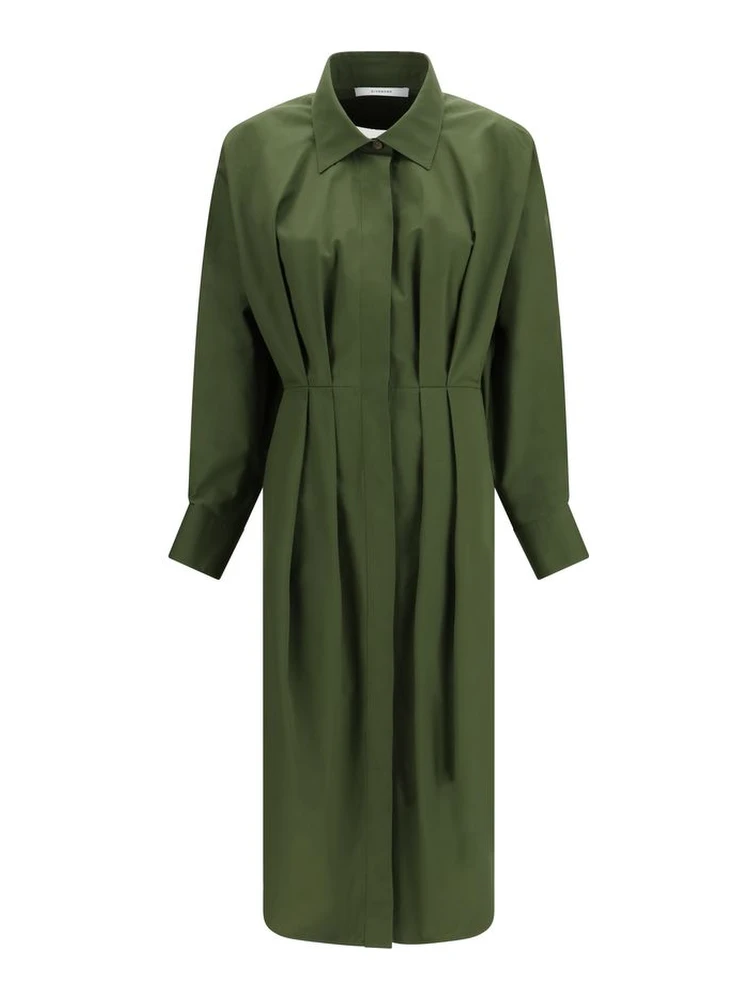 Bicolor Cotton Casual Dress