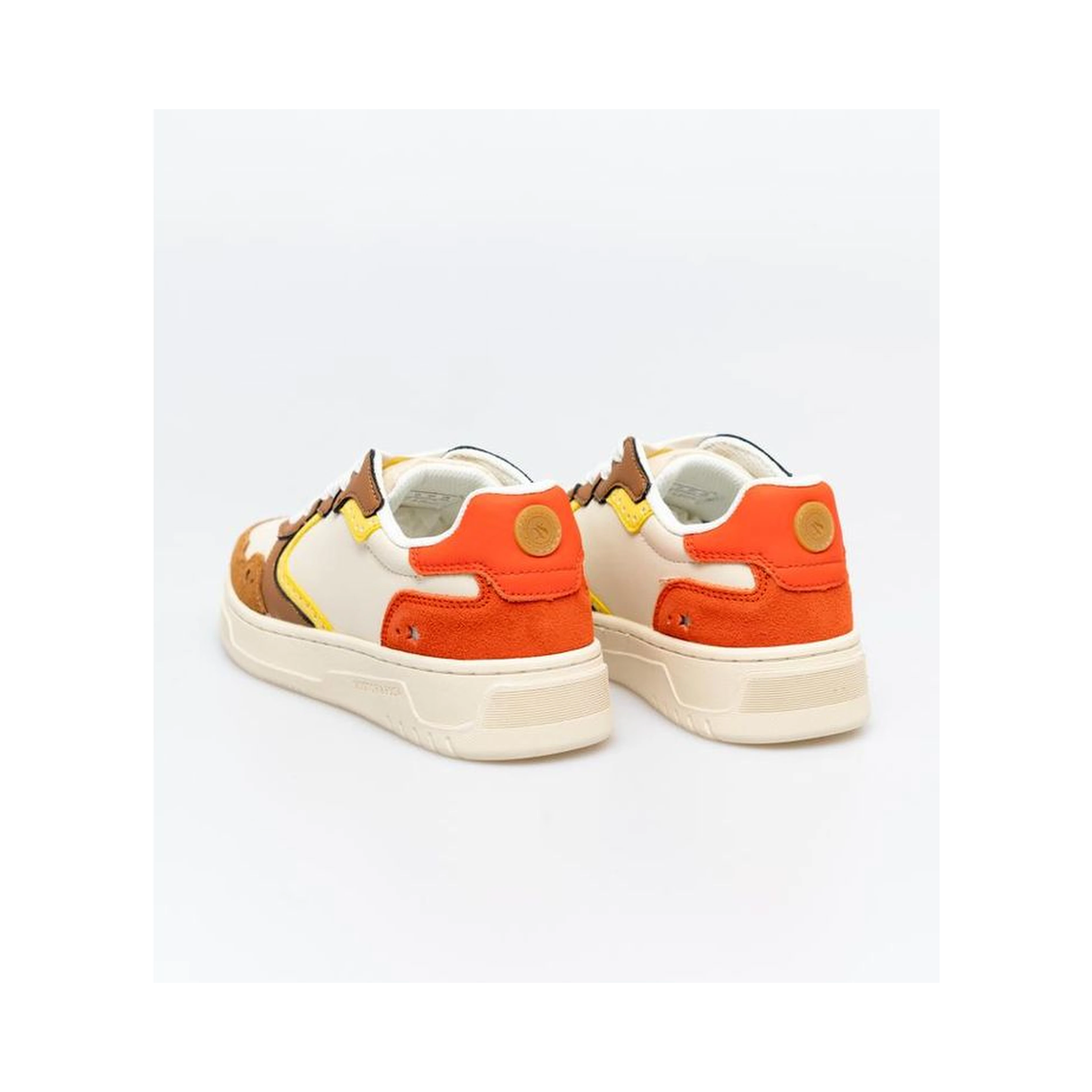 Multicolor Cowhide Low Top Sneakers