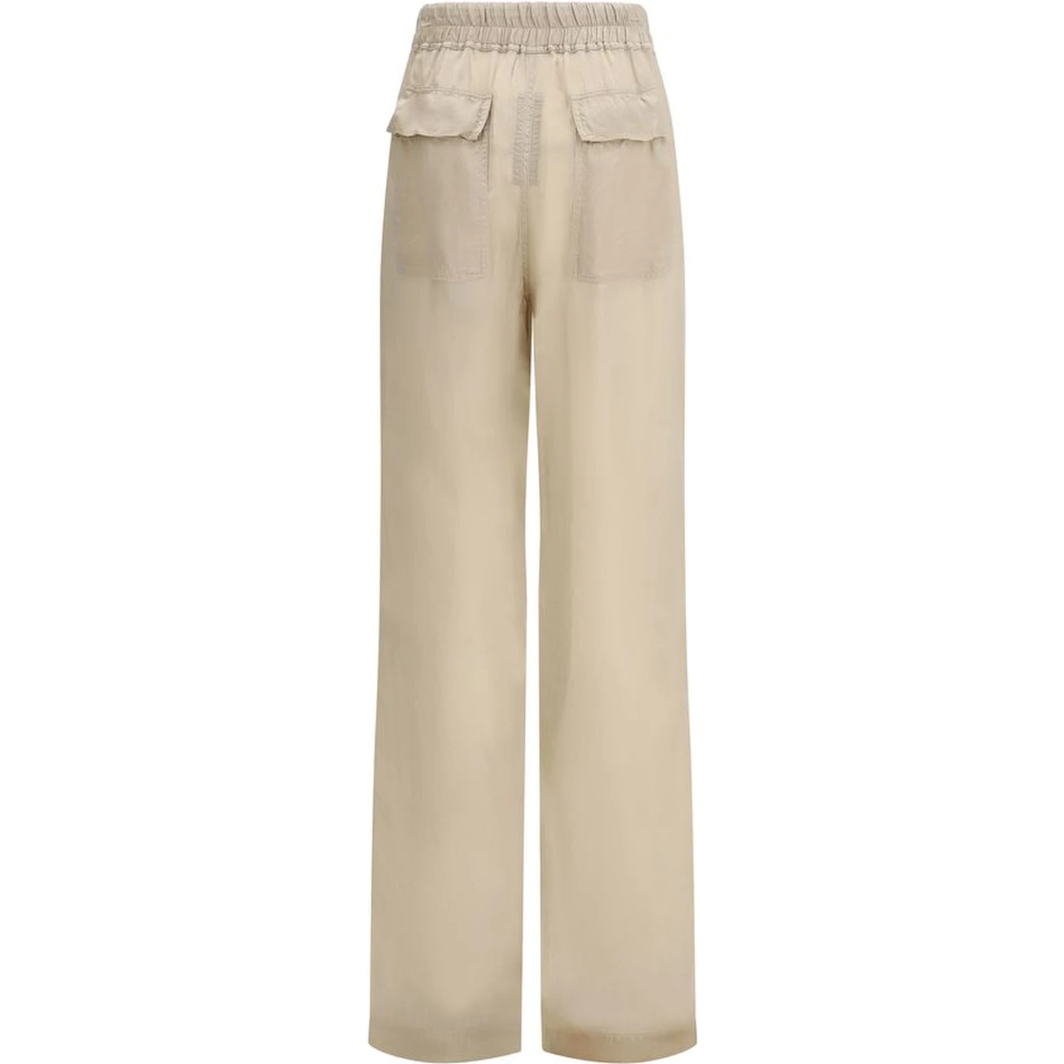 Beige Copper Casual Pants