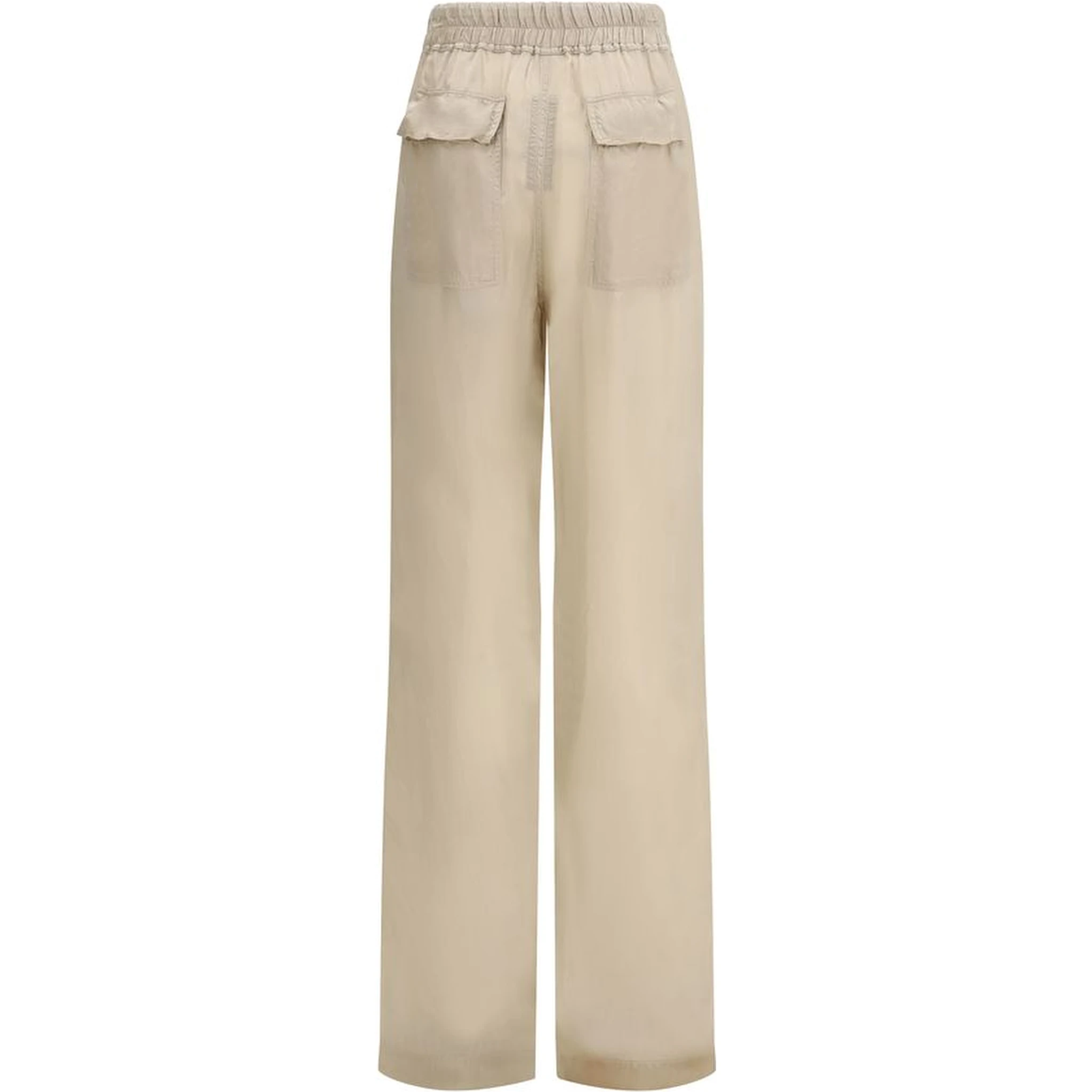 Beige Copper Casual Pants