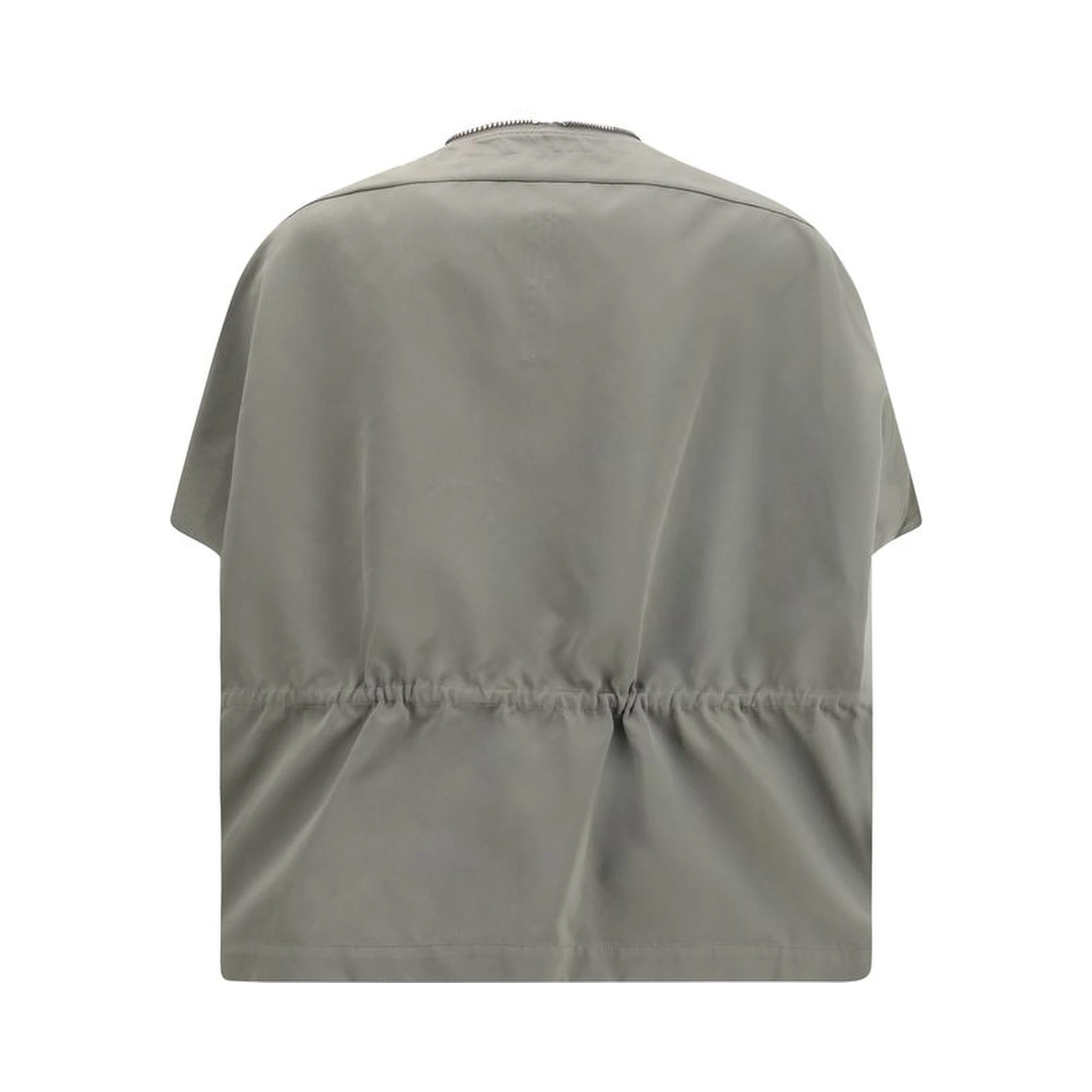 Bicolor Polyester Sleveless Jacket