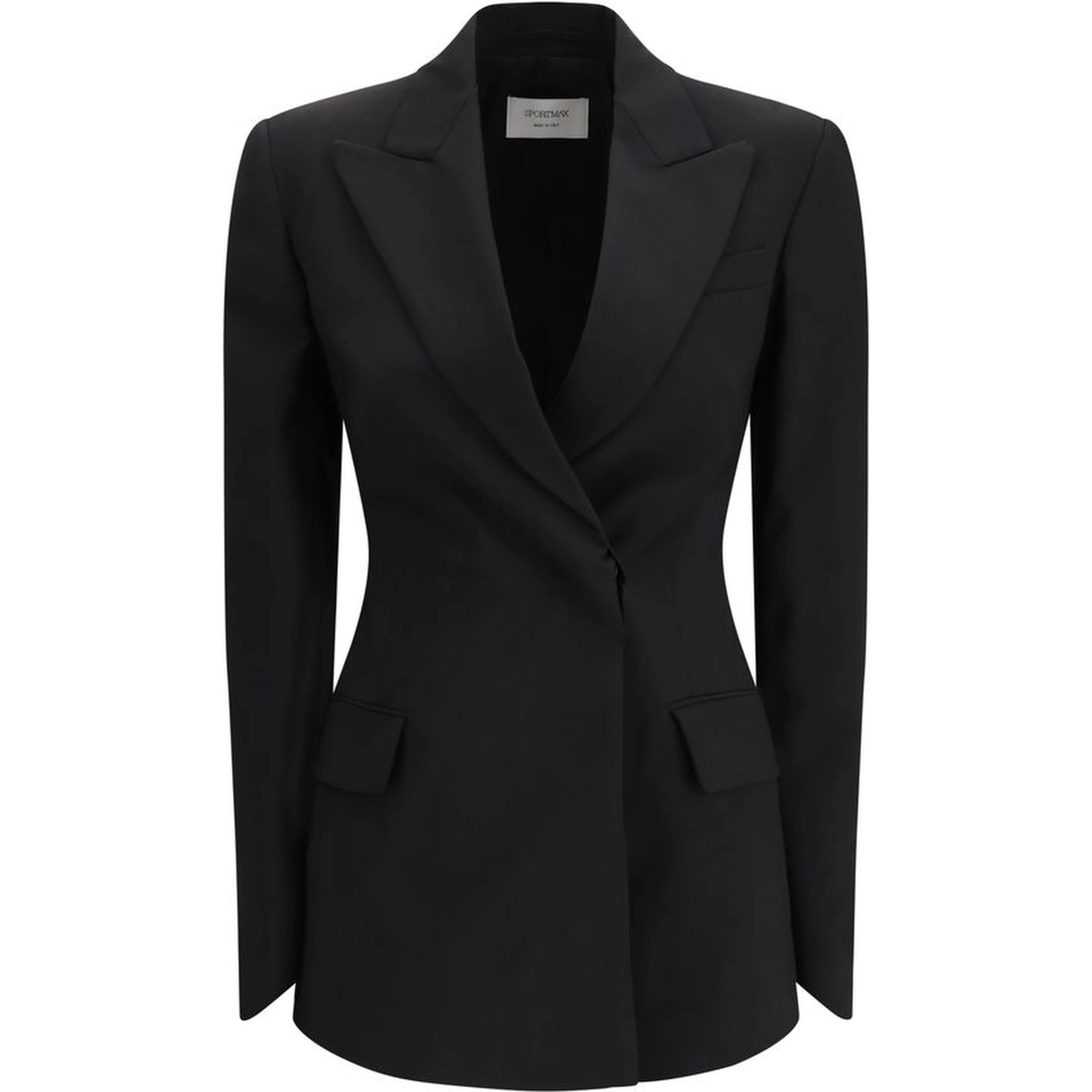 Black Fleece Wool Blazer