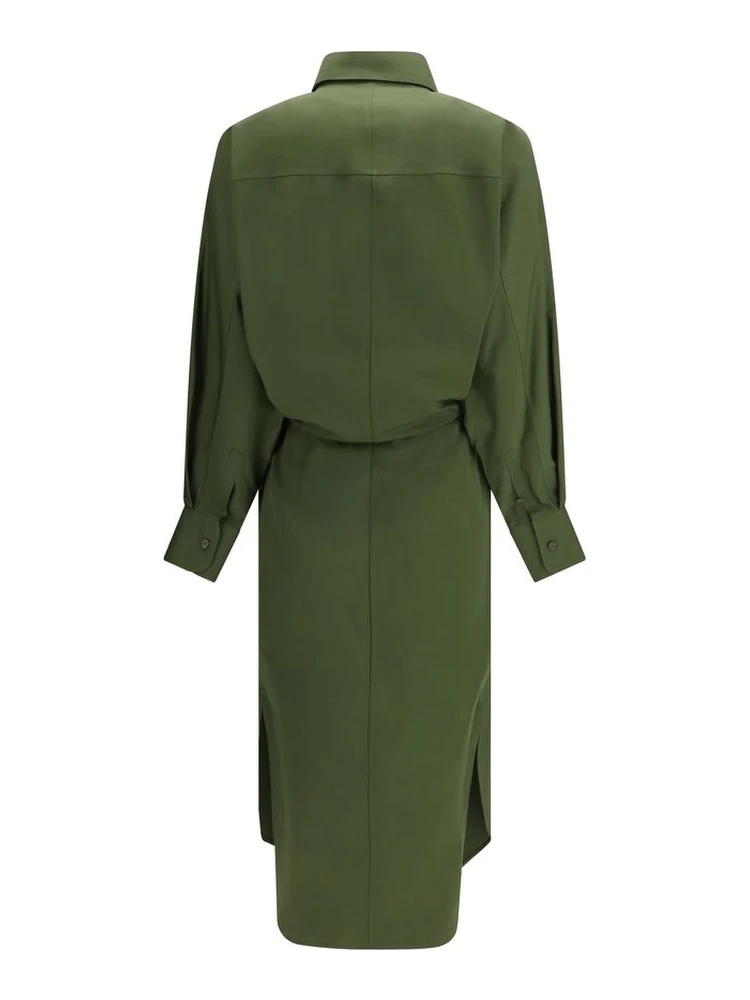 Bicolor Cotton Casual Dress alternative