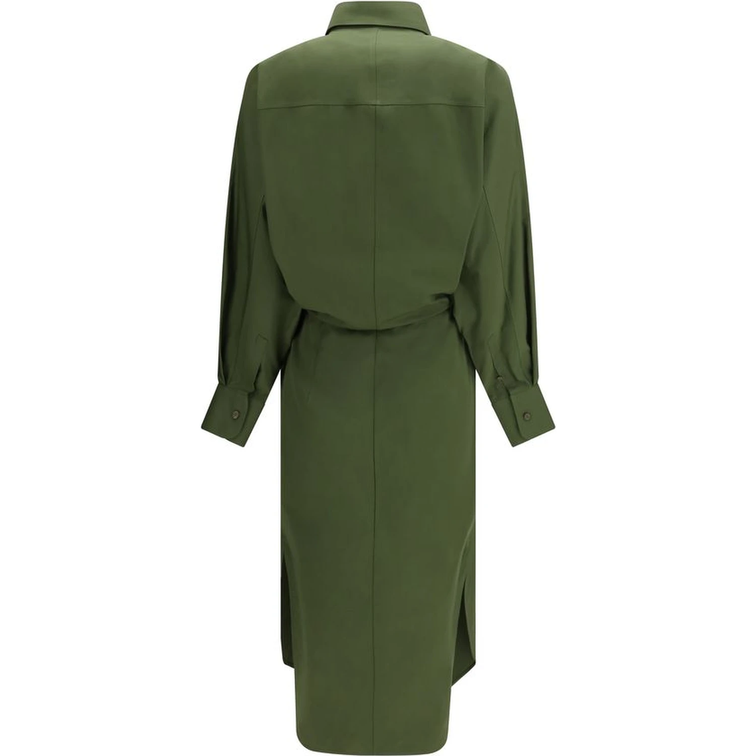 Bicolor Cotton Casual Dress