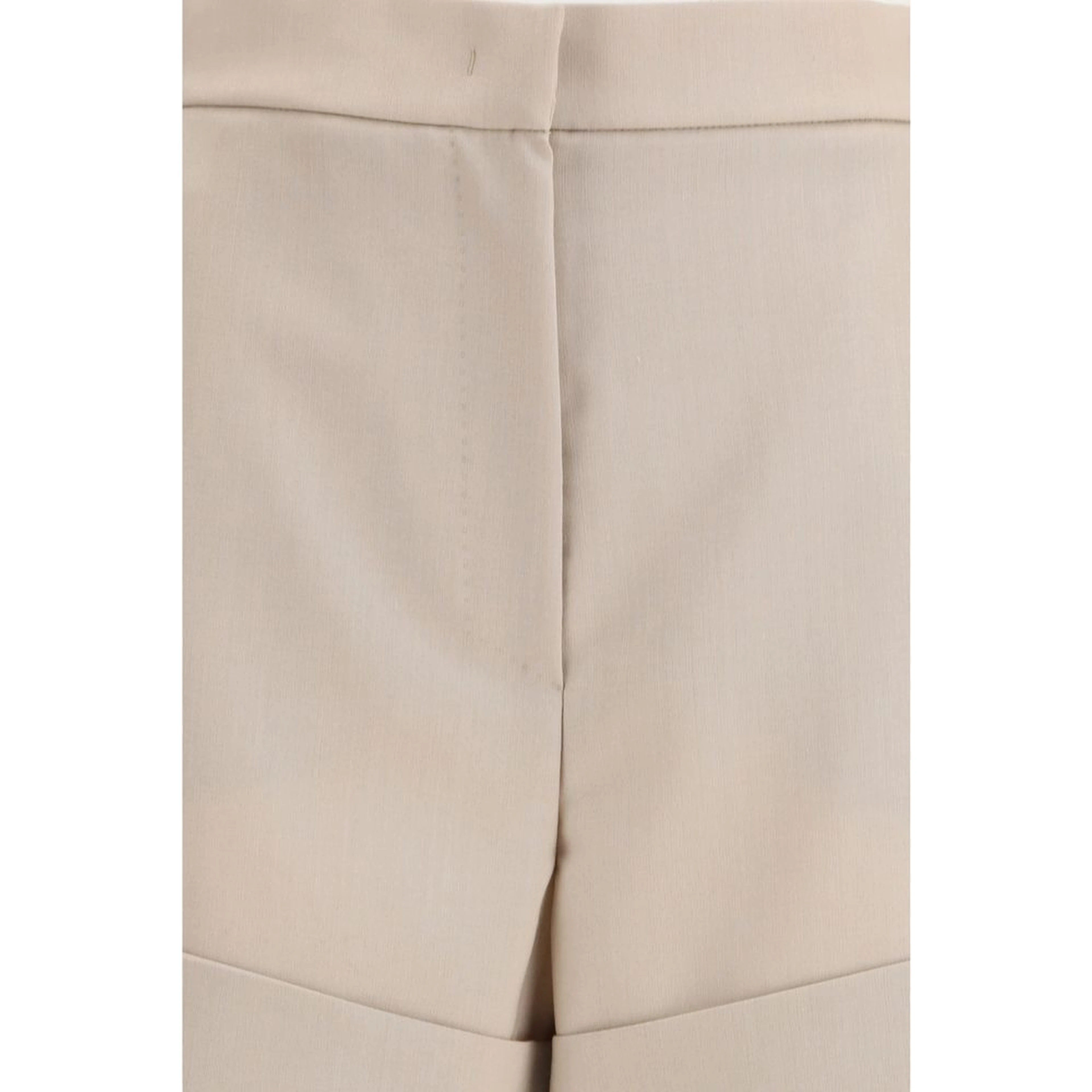 Bicolor Fleece Wool Short And Mini Shorts