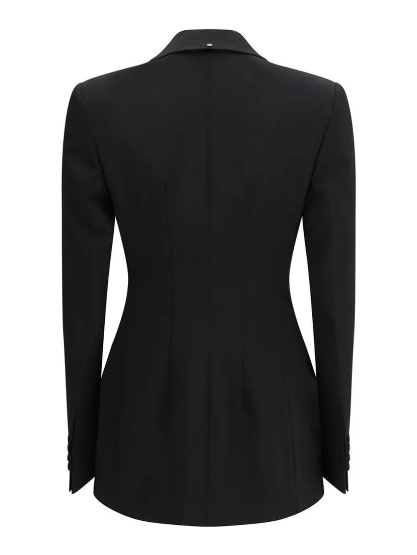 Black Fleece Wool Blazer