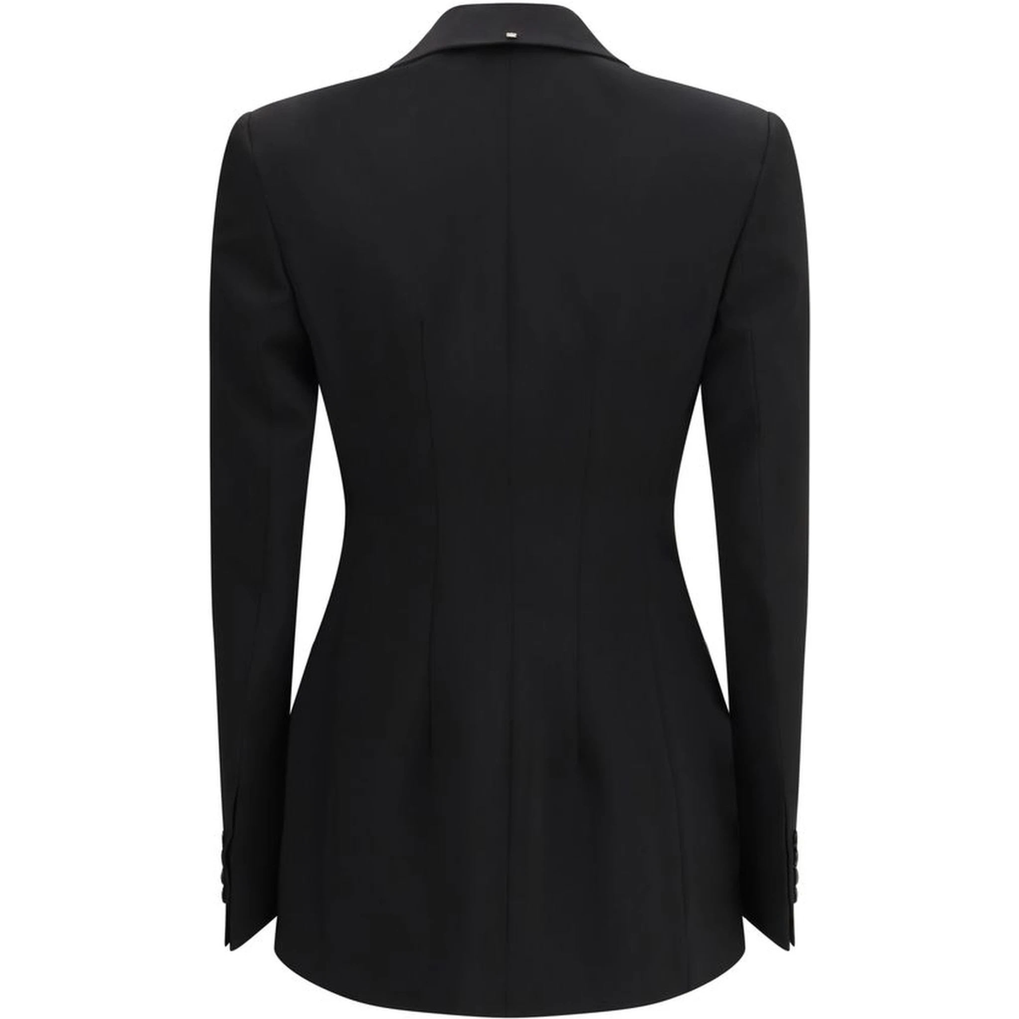 Black Fleece Wool Blazer