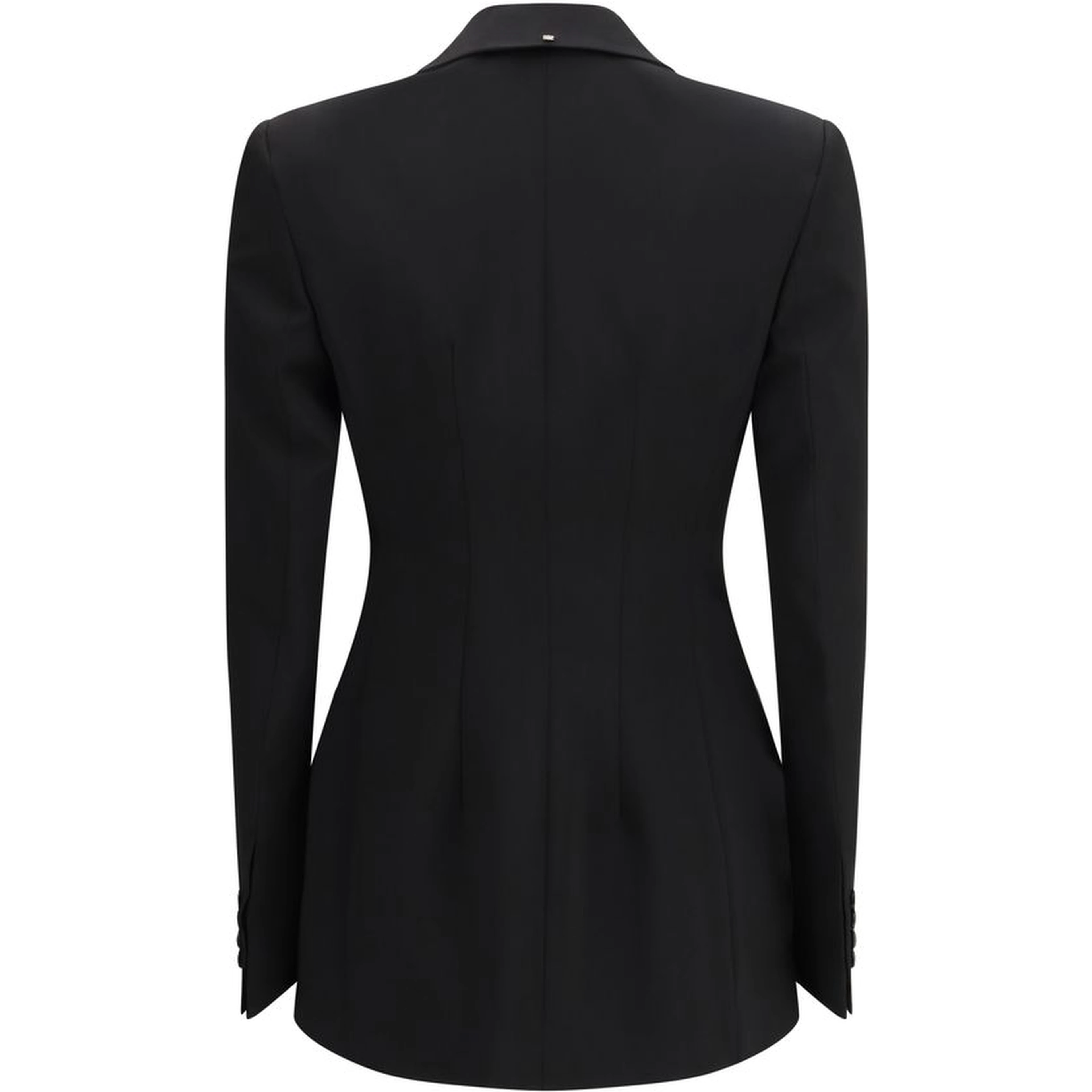 Black Fleece Wool Blazer