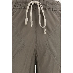 Brown Silk Casual Pants