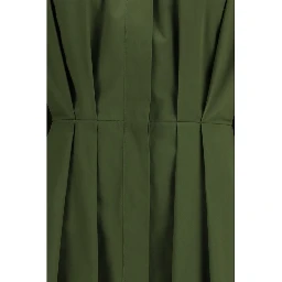 Bicolor Cotton Casual Dress