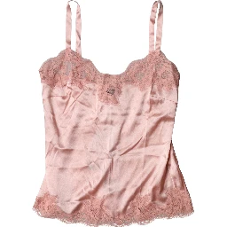 Light Pink Floral Lace Lingerie Top Underwear