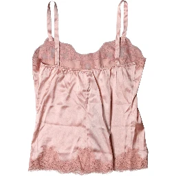 Light Pink Floral Lace Lingerie Top Underwear