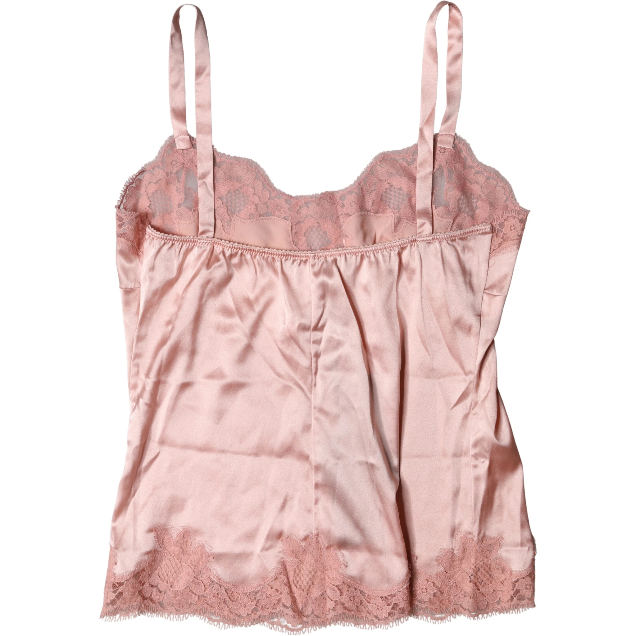 Light Pink Floral Lace Lingerie Top Underwear