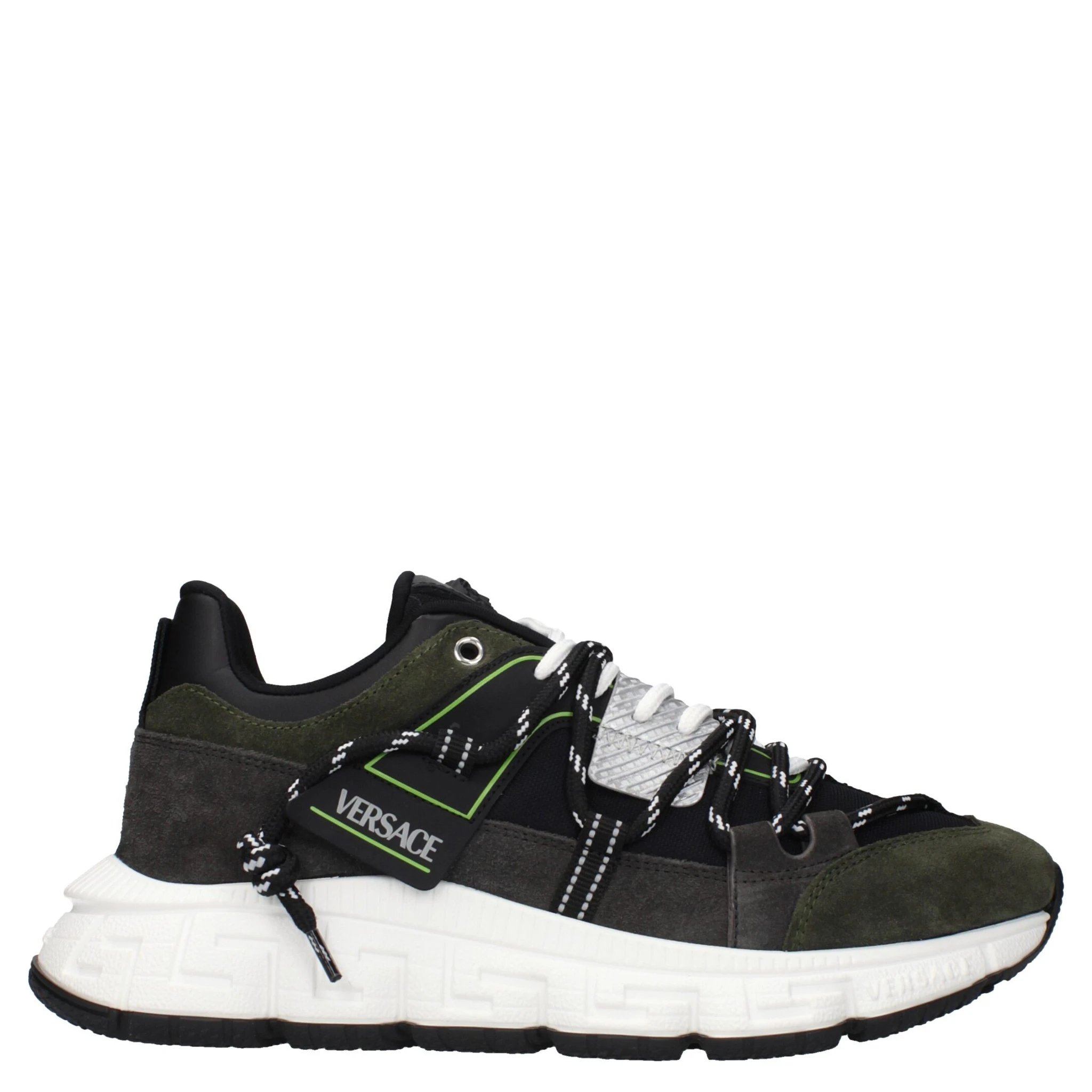 Gray Leather Sneakers