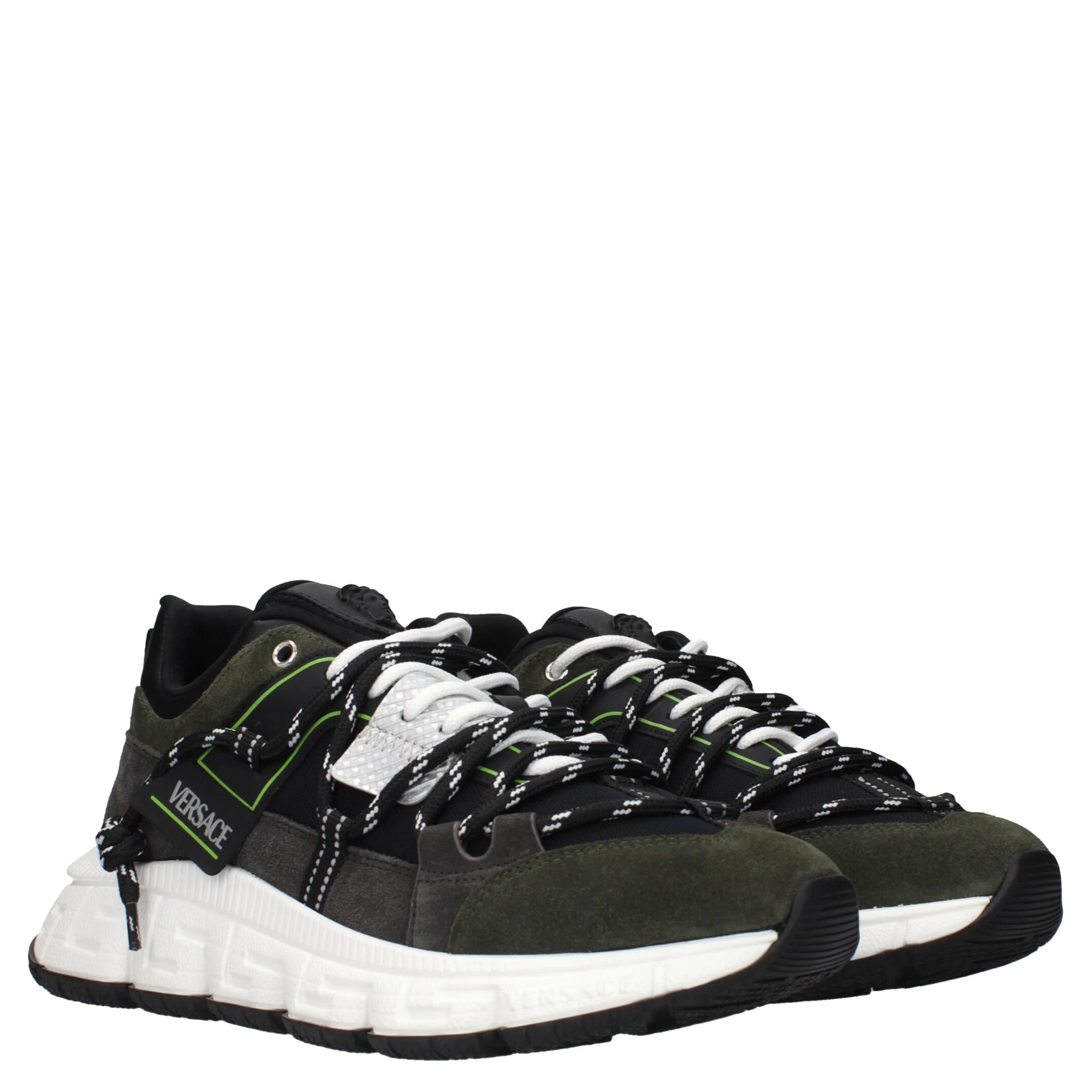 Gray Leather Sneakers