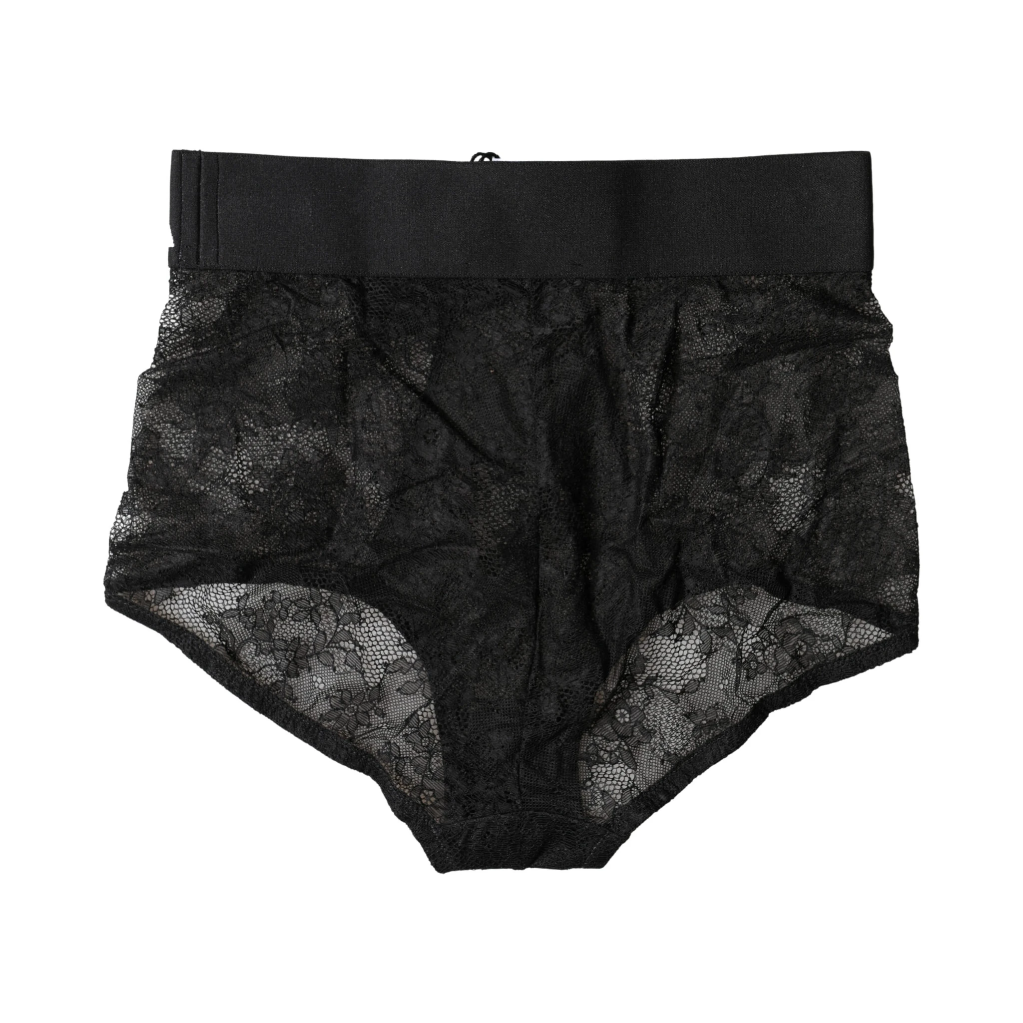 Black Logo Girdle High Waist Panty Underwear