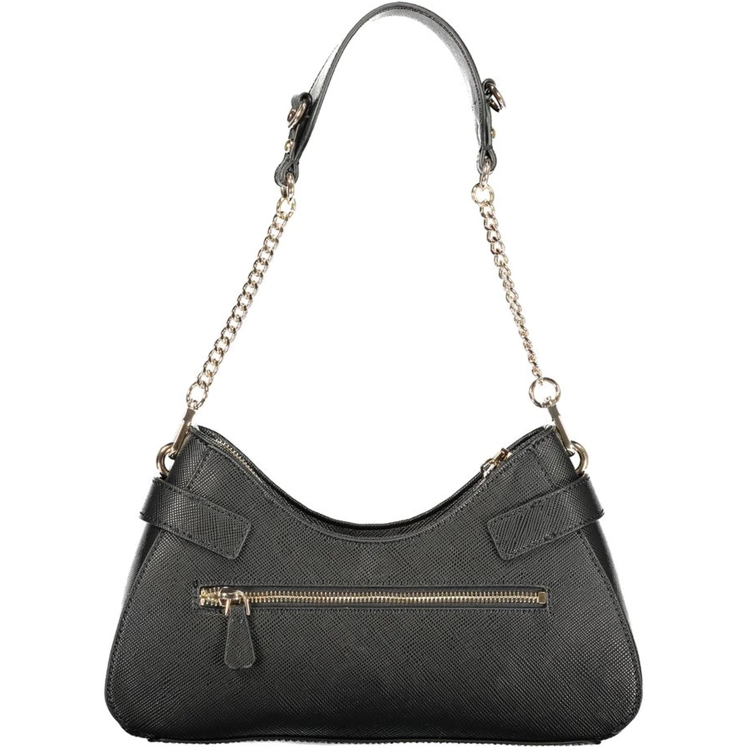 Black Polyurethane Women's Handbag