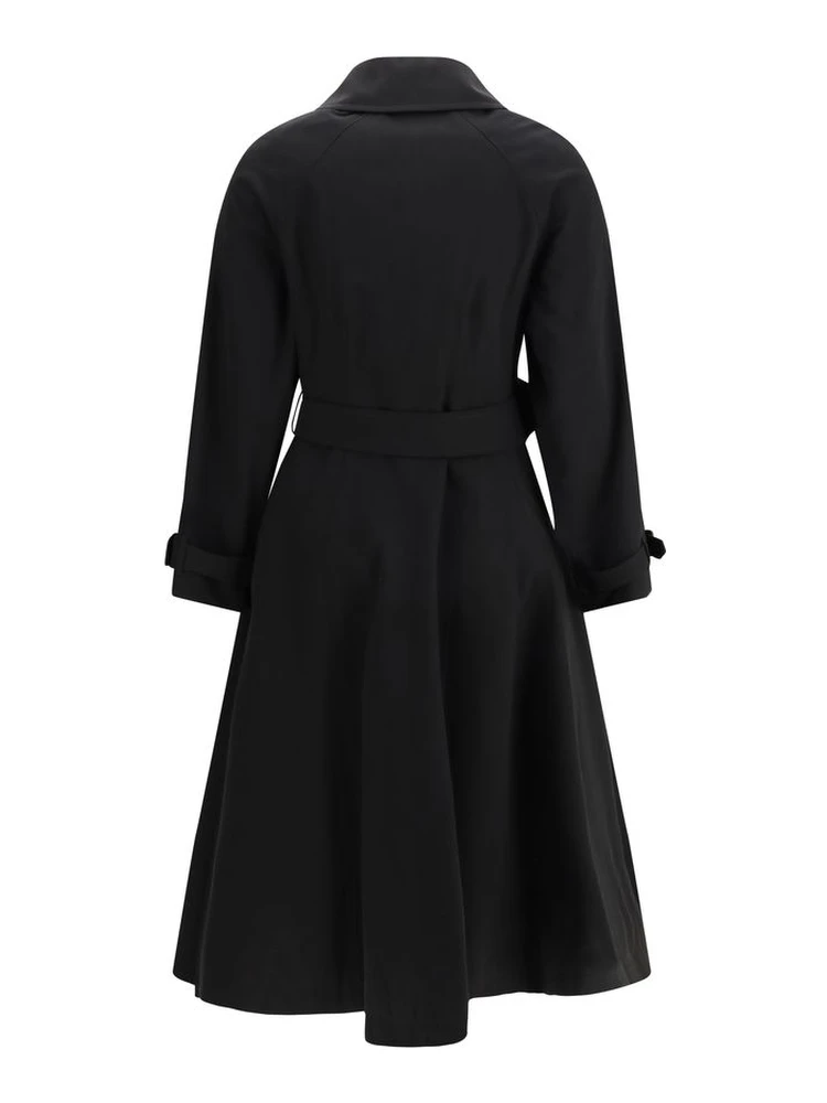 Black Cotton Trench Coat alternative