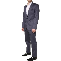 Blue Single Breasted MARTINI 2 Piece Suit