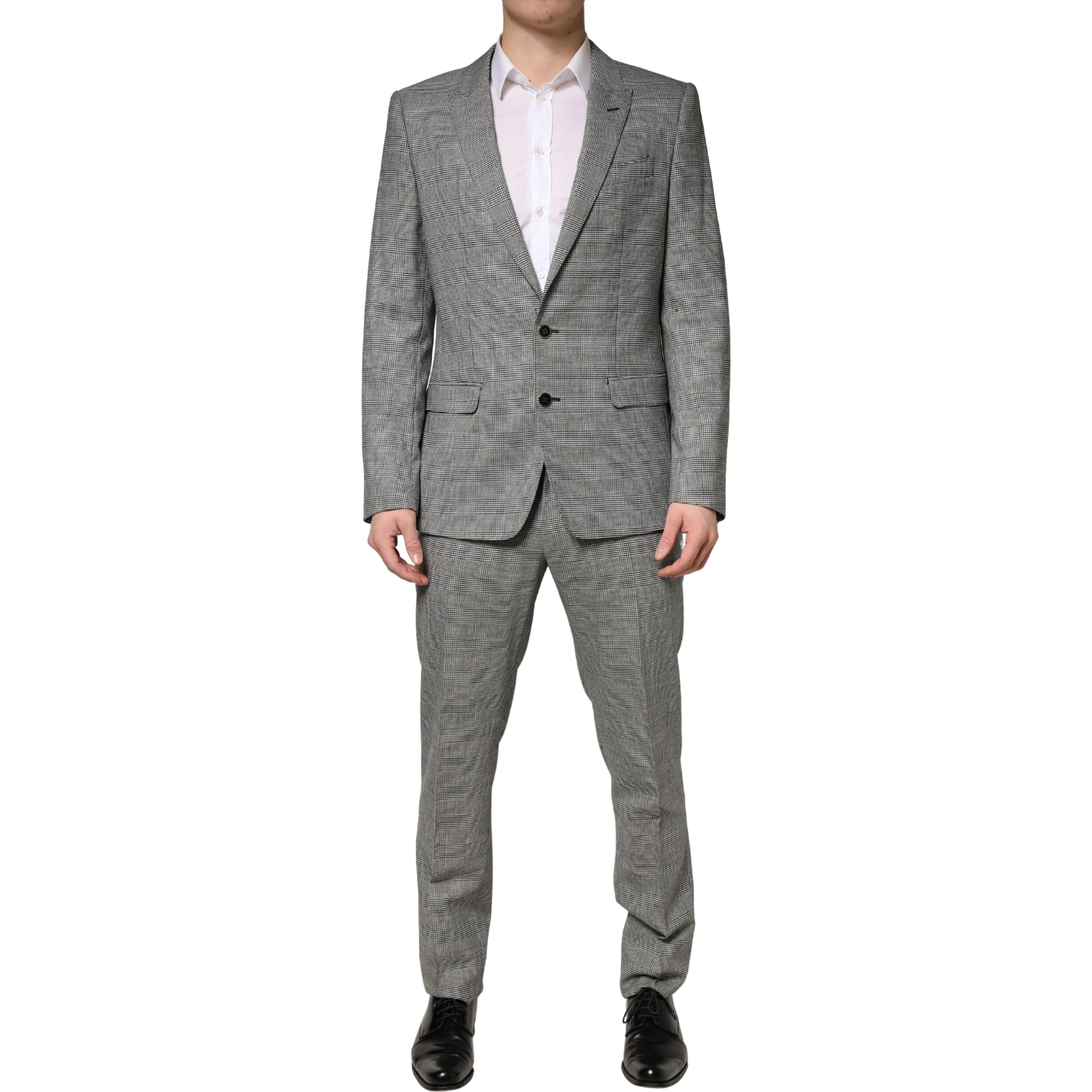 Gray MARTINI Single Breasted Formal 2PC Suit
