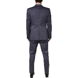 Blue Single Breasted MARTINI 2 Piece Suit