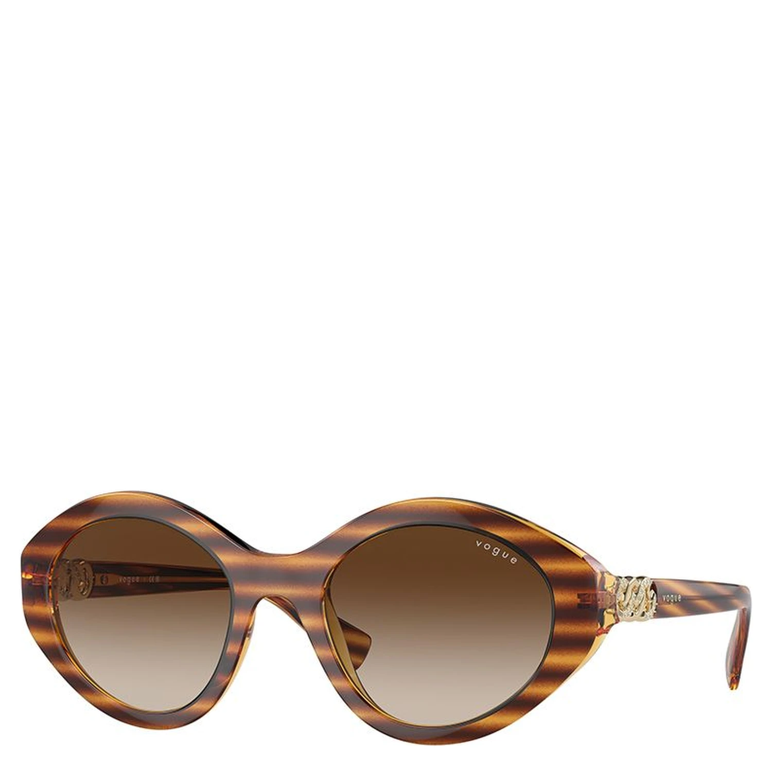 Brown Resin Sunglasses