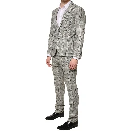 Gray Single Breasted Formal 2 Piece Suit