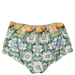 Multicolor Sicily High Waist Bikini Bottom Swimwear