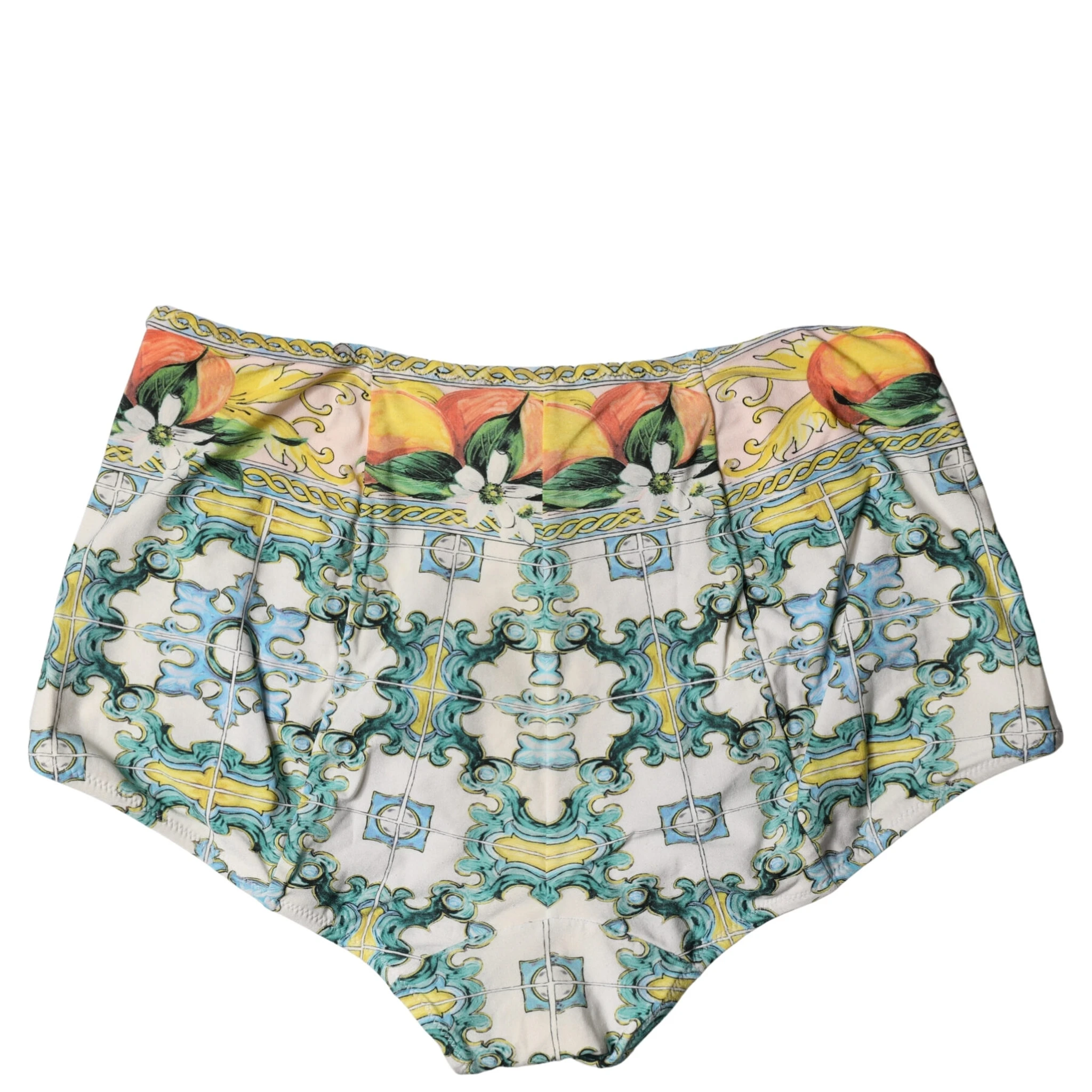 Multicolor Sicily High Waist Bikini Bottom Swimwear