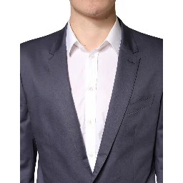 Blue Single Breasted MARTINI 2 Piece Suit