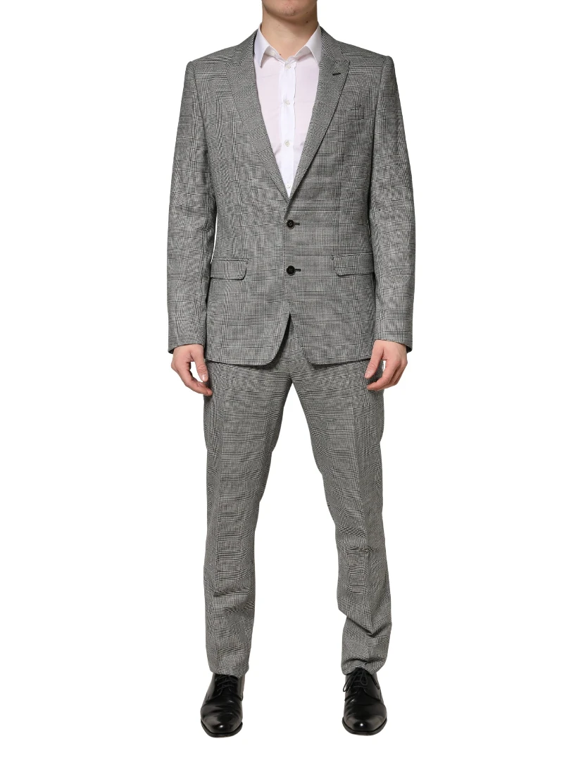Gray MARTINI Single Breasted Formal 2PC Suit