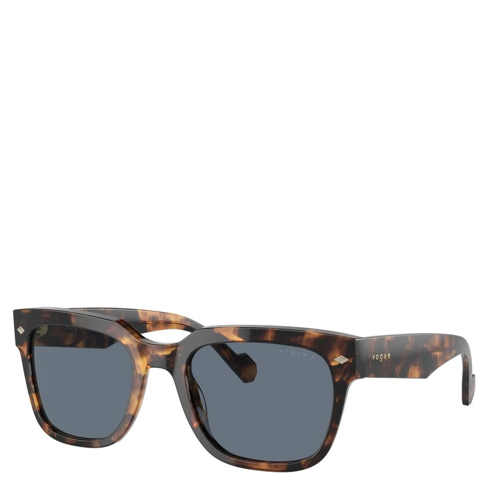 نظارات شمسية بنية اللون من الأسيتات