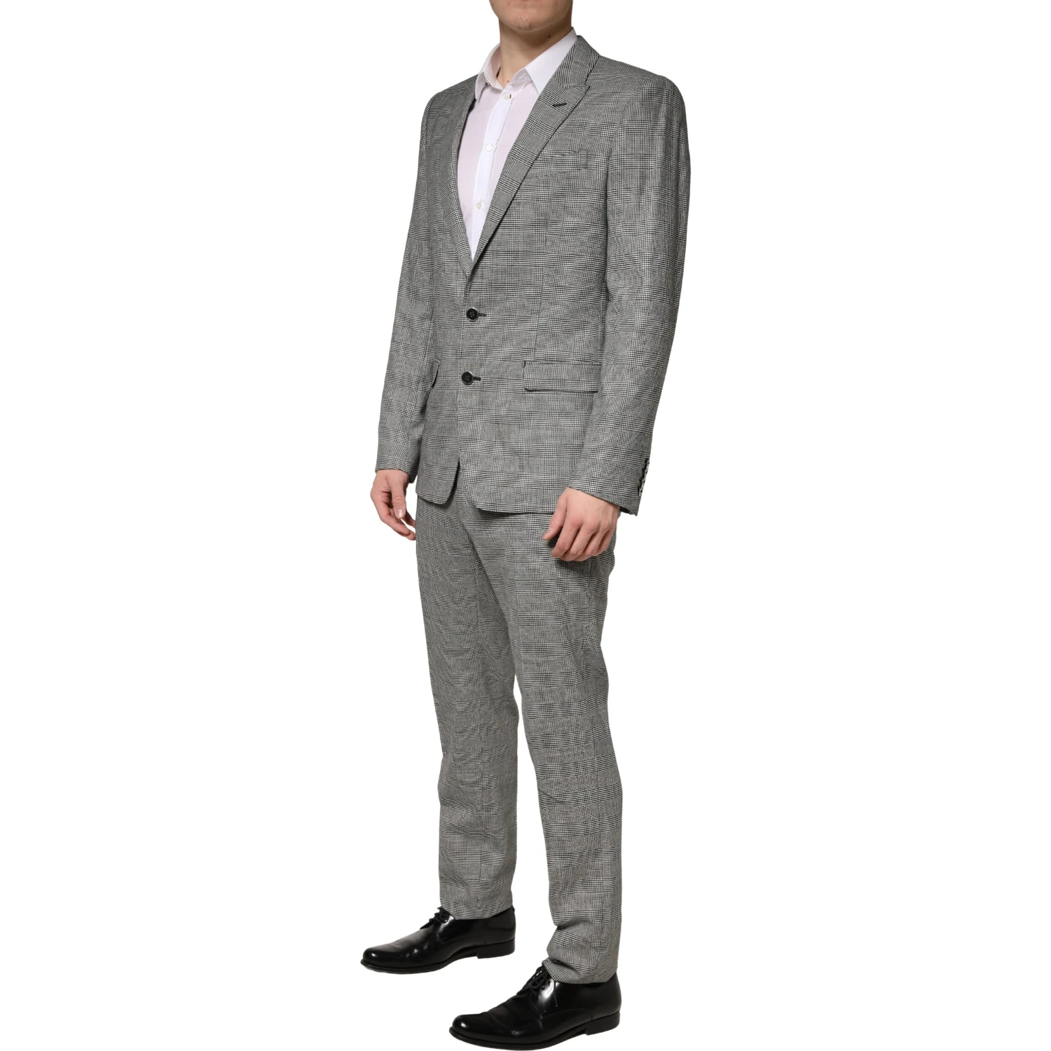 Gray MARTINI Single Breasted Formal 2PC Suit