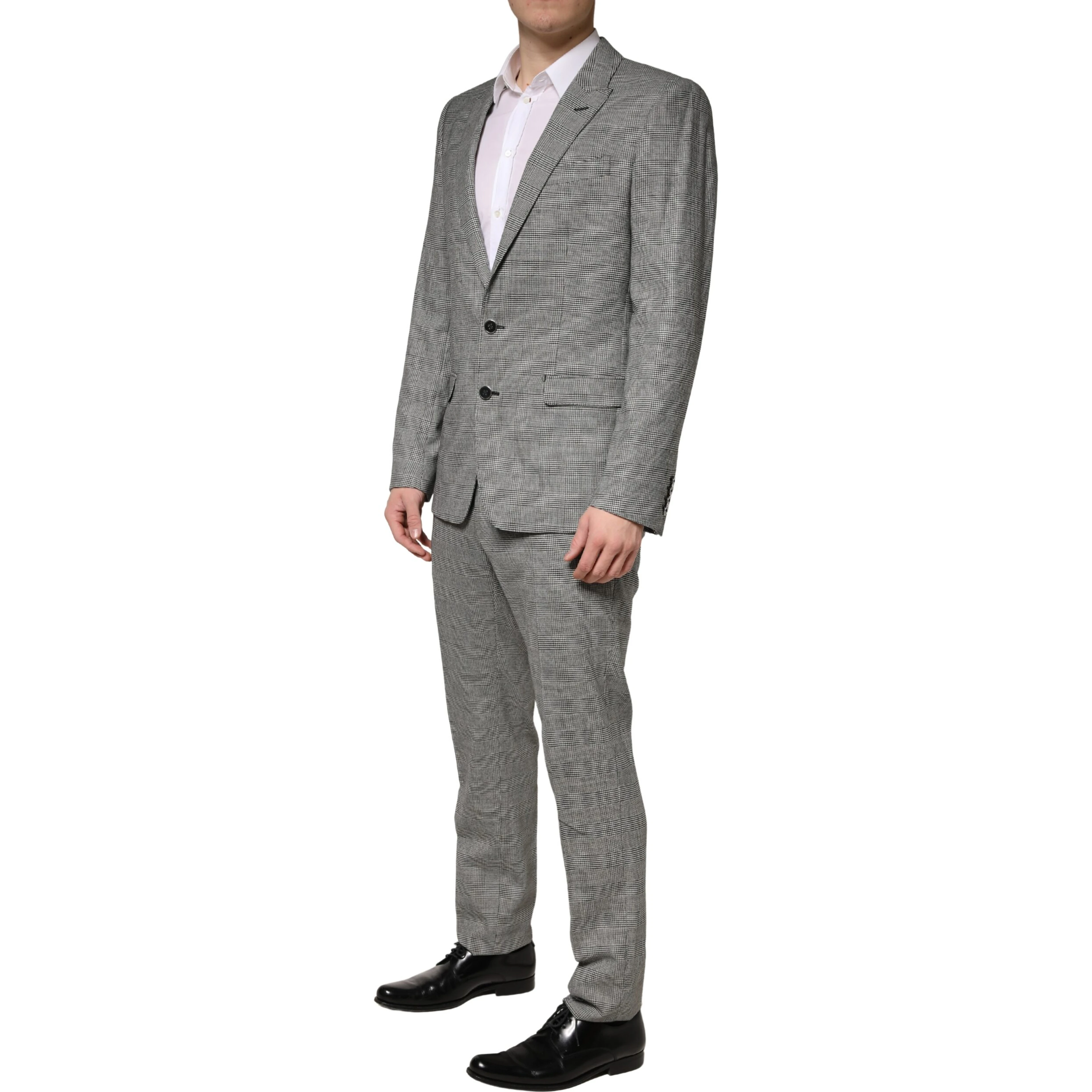 Gray MARTINI Single Breasted Formal 2PC Suit