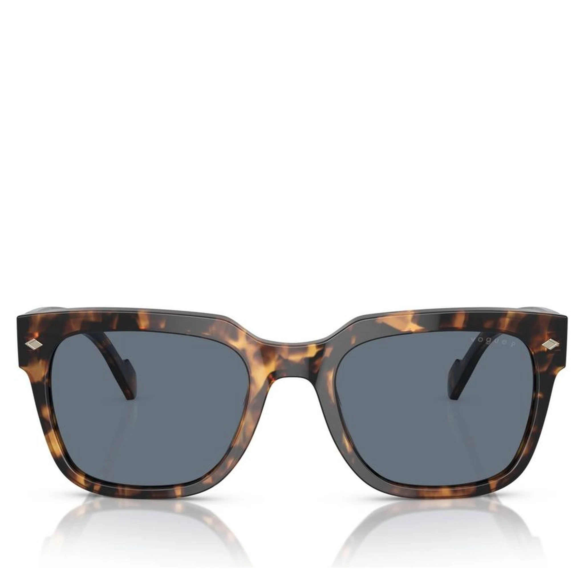 نظارات شمسية بنية اللون من الأسيتات