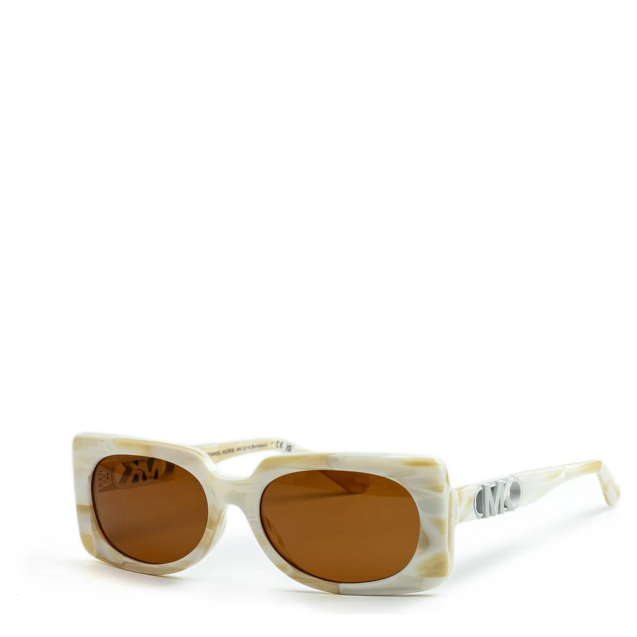 Beige Acetate Sunglasses