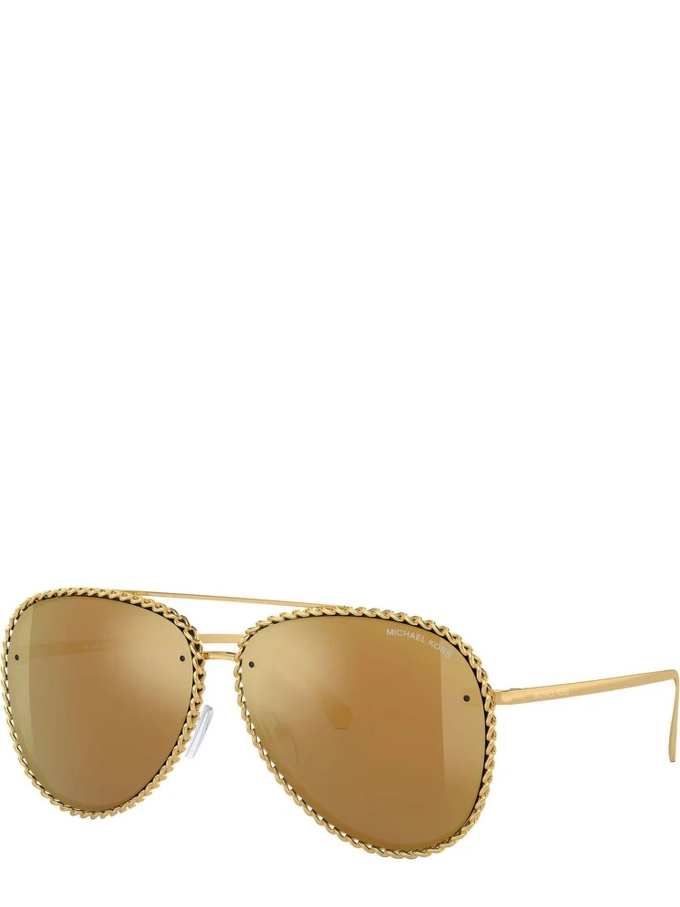 Gold Metal Sunglasses