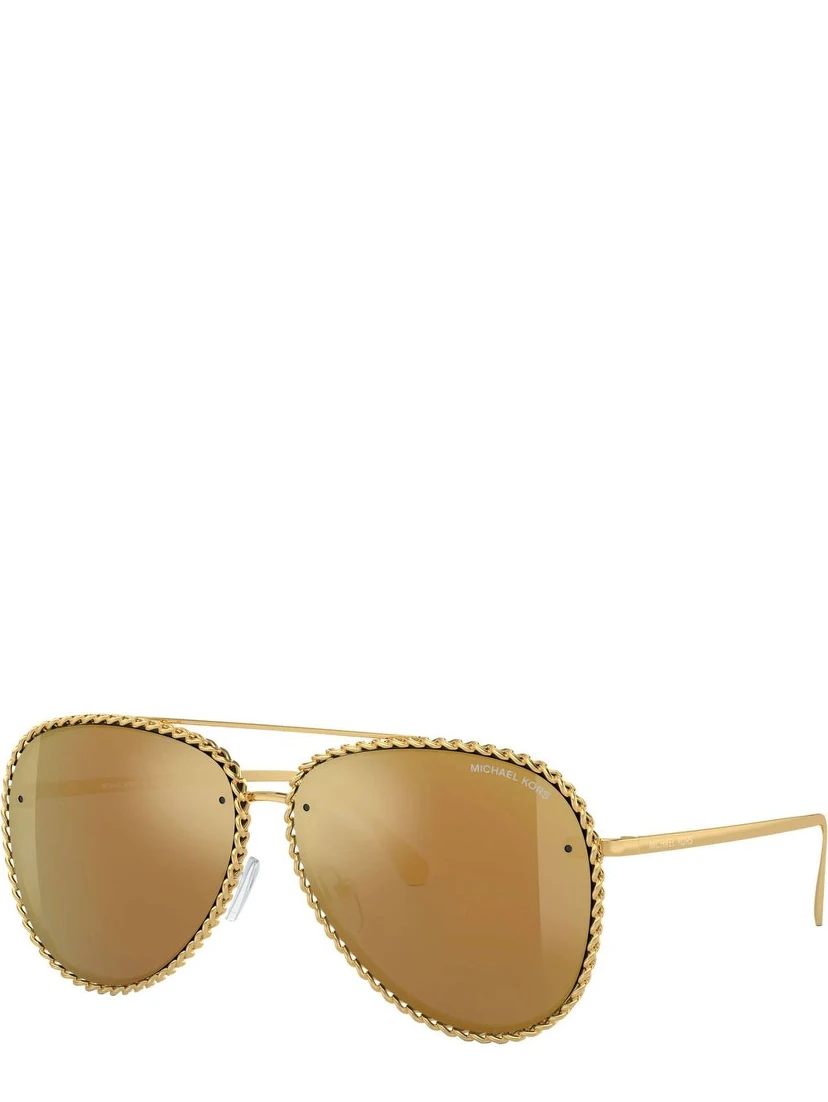 Gold Metal Sunglasses