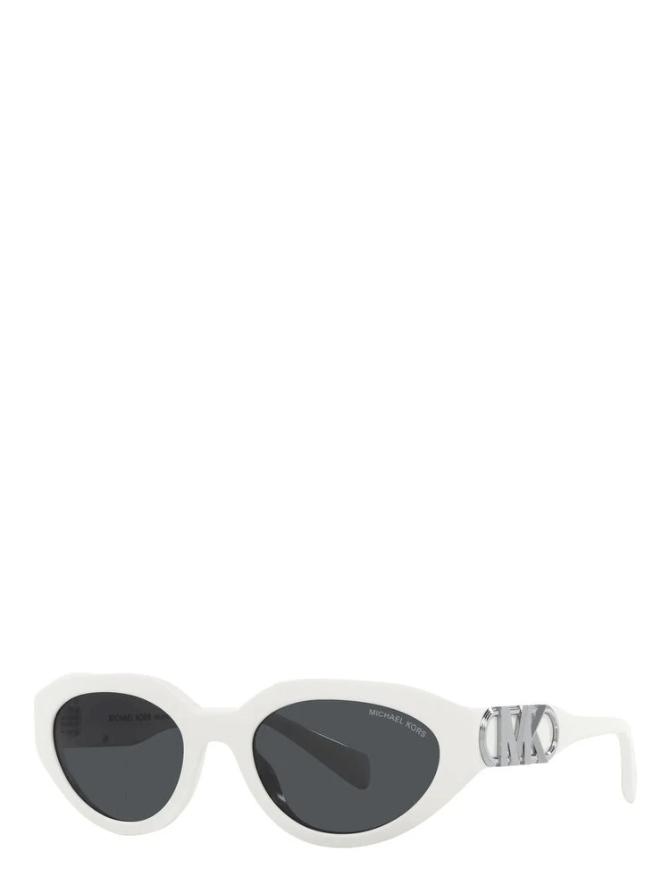 White Acetate Sunglasses