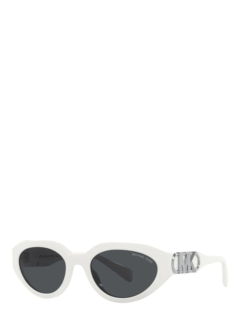 White Acetate Sunglasses