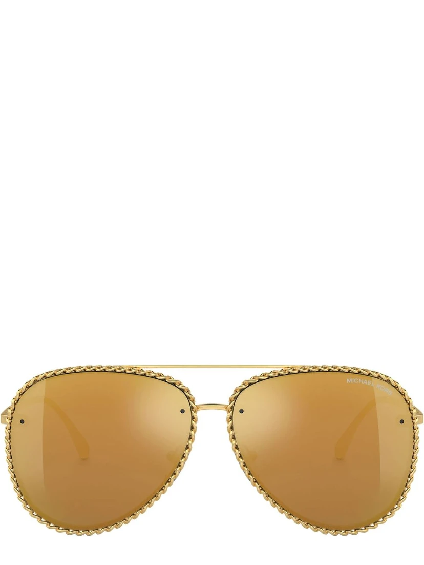 Gold Metal Sunglasses