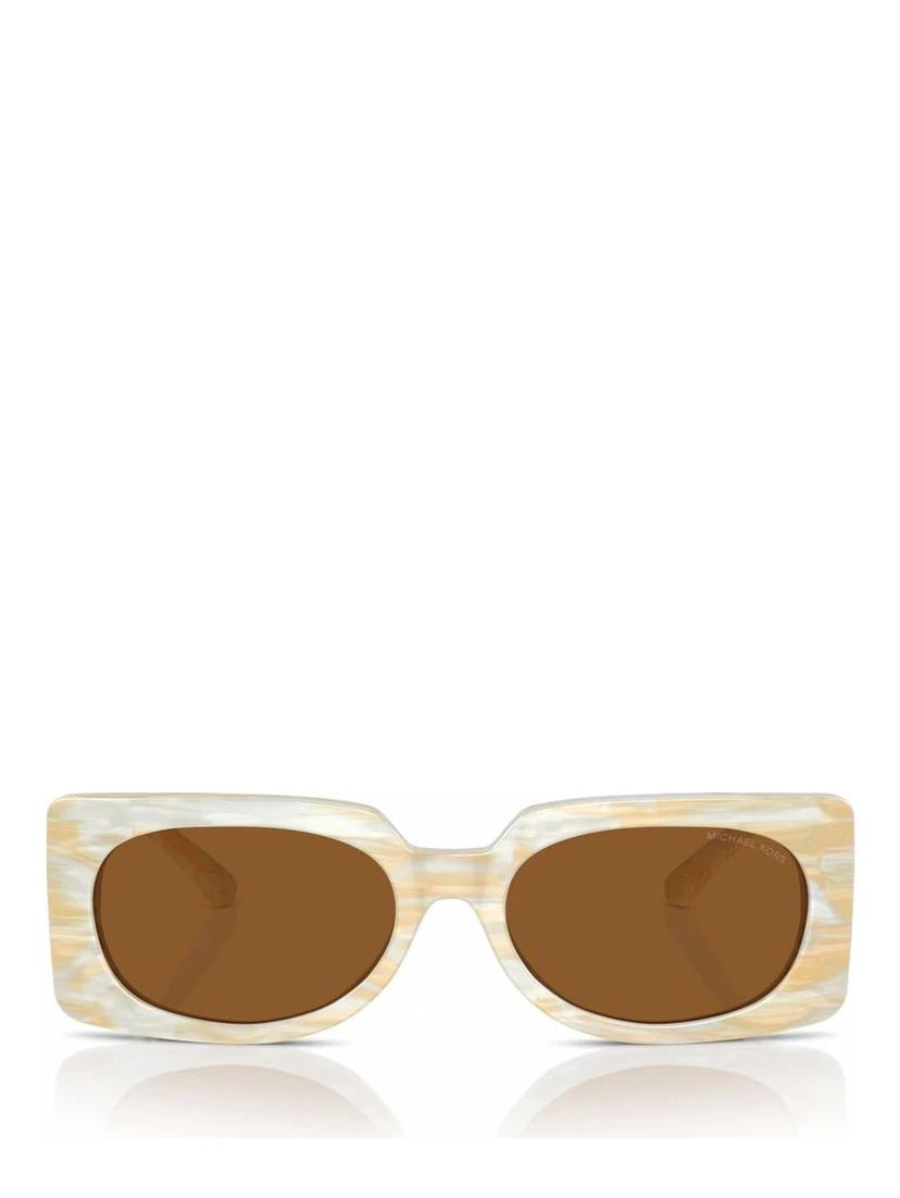 Beige Acetate Sunglasses